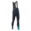 Santic Men's Bib Pants, Bib Tights, Cycling Pants for Spring and Autumn, Long, Cycling Wear with Side Pockets and 3D Sponge Pads