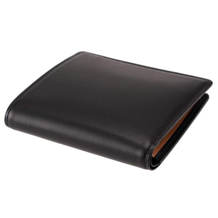 [Kipris] Ternura Compact Wallet - Bi-fold with Coin Purse - Leather - Black 6772