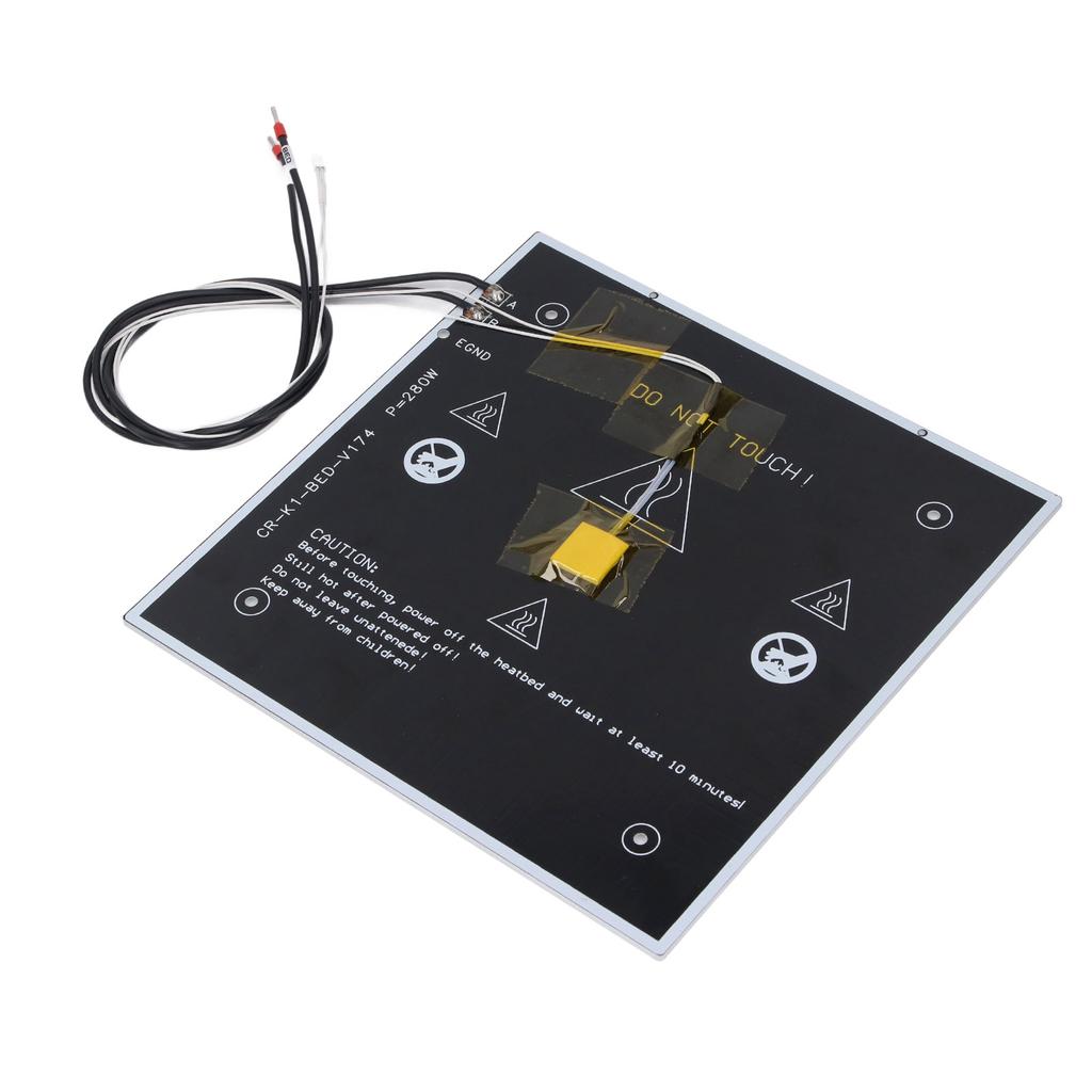 Heizbett-Kit 24V 280W Heizbett Aluminium Heiße Plattform für K1 K1C 3D-Drucker Ersatzteile