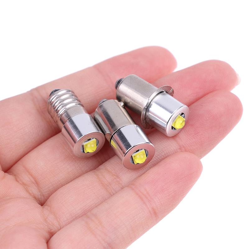 Bombillas LED de alta potencia P13.5S E10 Ba9S para linternas, 1 SMD, accesorios para lámparas