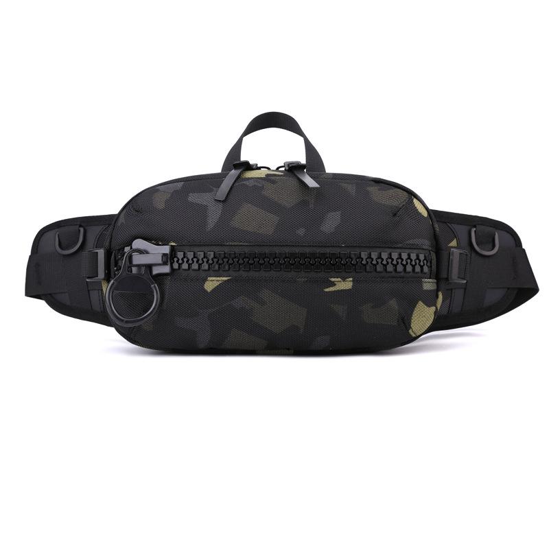 Outdoor Multi-Purpose Men's Waist Bag Korean Fashion Casual Chest Pack Crossbody Shoulder Bag for Travel Hiking Daily