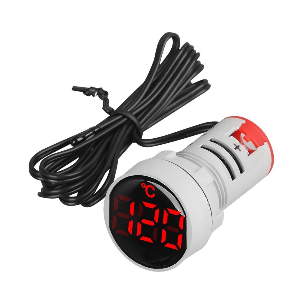 Digitales Thermometer 22mm Rund mit Schneller Reaktionszeit und LED-Anzeige