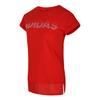 Adidas Gfx T Lineage Logo Round Neck Pullover Simple Fashion Casual Short Sleeve T-Shirt Women T-Shirts Red FI1474