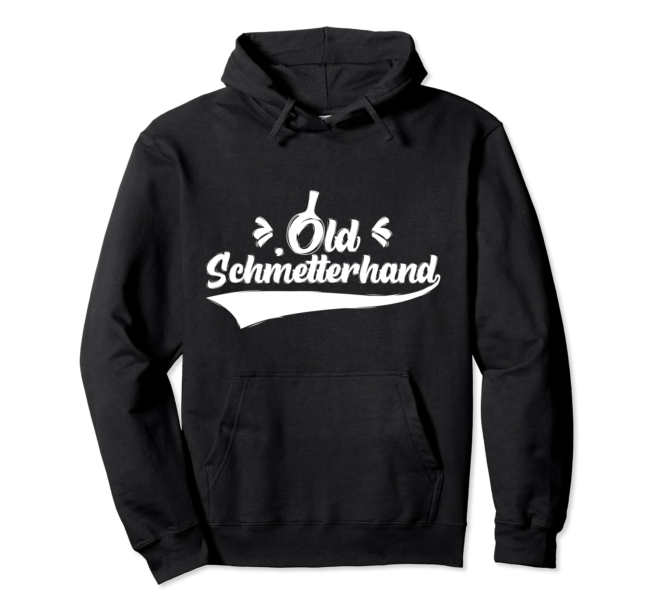 

Old Butterfly Table Tennis Design Hoodie for Table Tennis Players