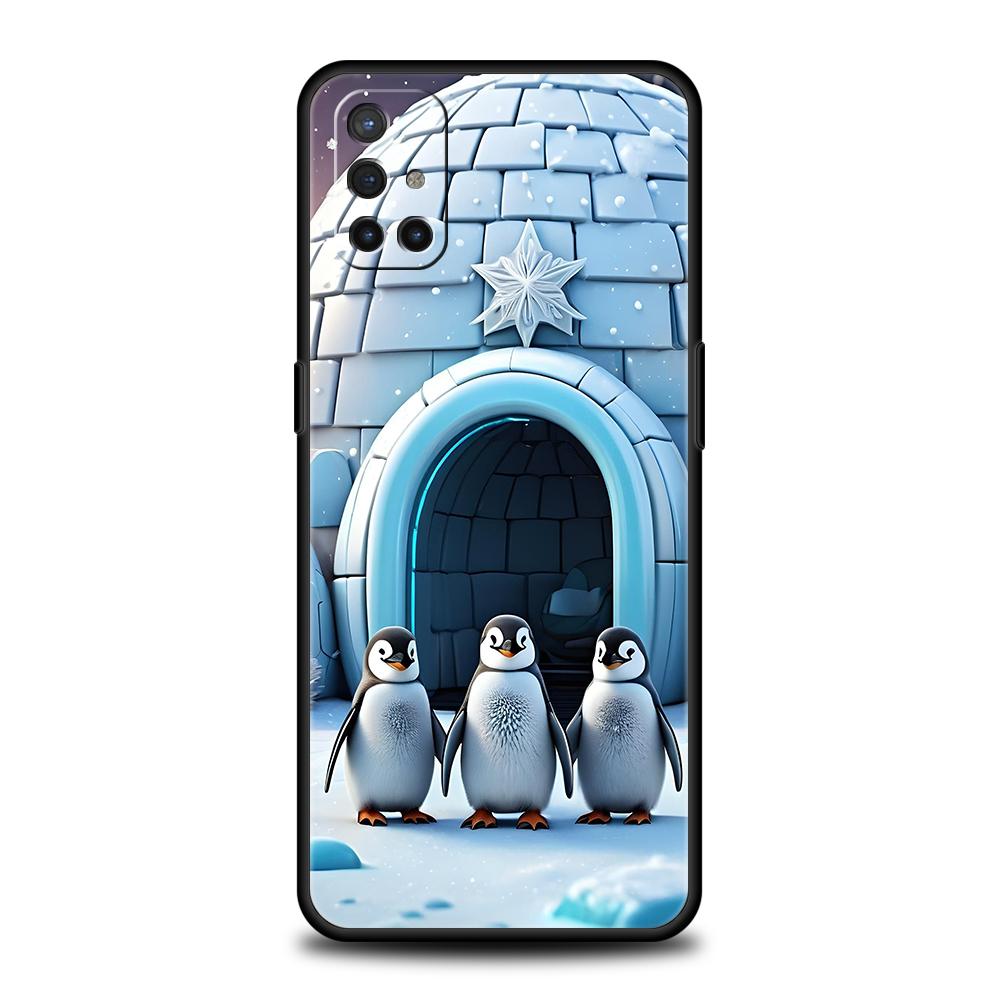Luxury Pudgy Penguins Art Phone Case For Oneplus 13R 13 12R 12 10T 11 10R Nord N30 N200 N10 9 9R CE 2 3 Z Pro 5G Soft TPU Cover