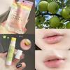 Fruity Natural Clear Lip Balm Nourishing Cherry Lip-Primer Mask Cute Jelly Tinted Gloss Stick Lighten Lines Plump Lip Care