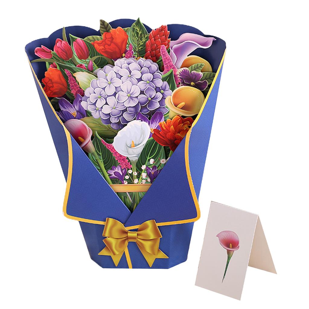 1ks květinová kytice 33 * 25,5 cm 3D smysluplný dárek