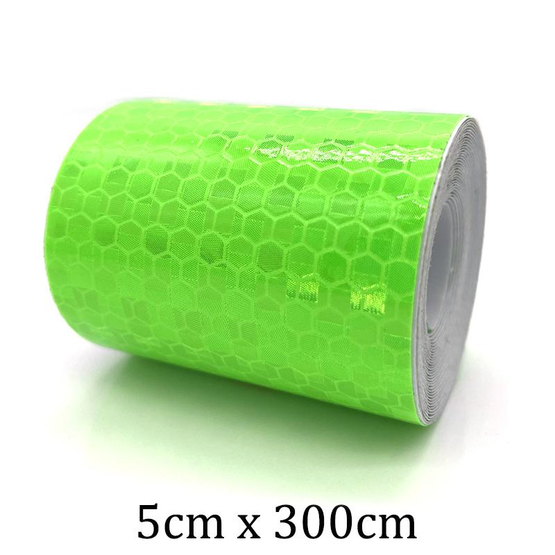 Safety Mark Warning Reflective Tape Strip Car Reflective Tape Motorcycle Sticker Bicycle Reflector Protective Sticker Film