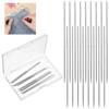 15PCS/Boxed Knurled Needle Multifunctional Hand-knitting Tool Hread Head Piping Trouser Leg Needle Lightweight