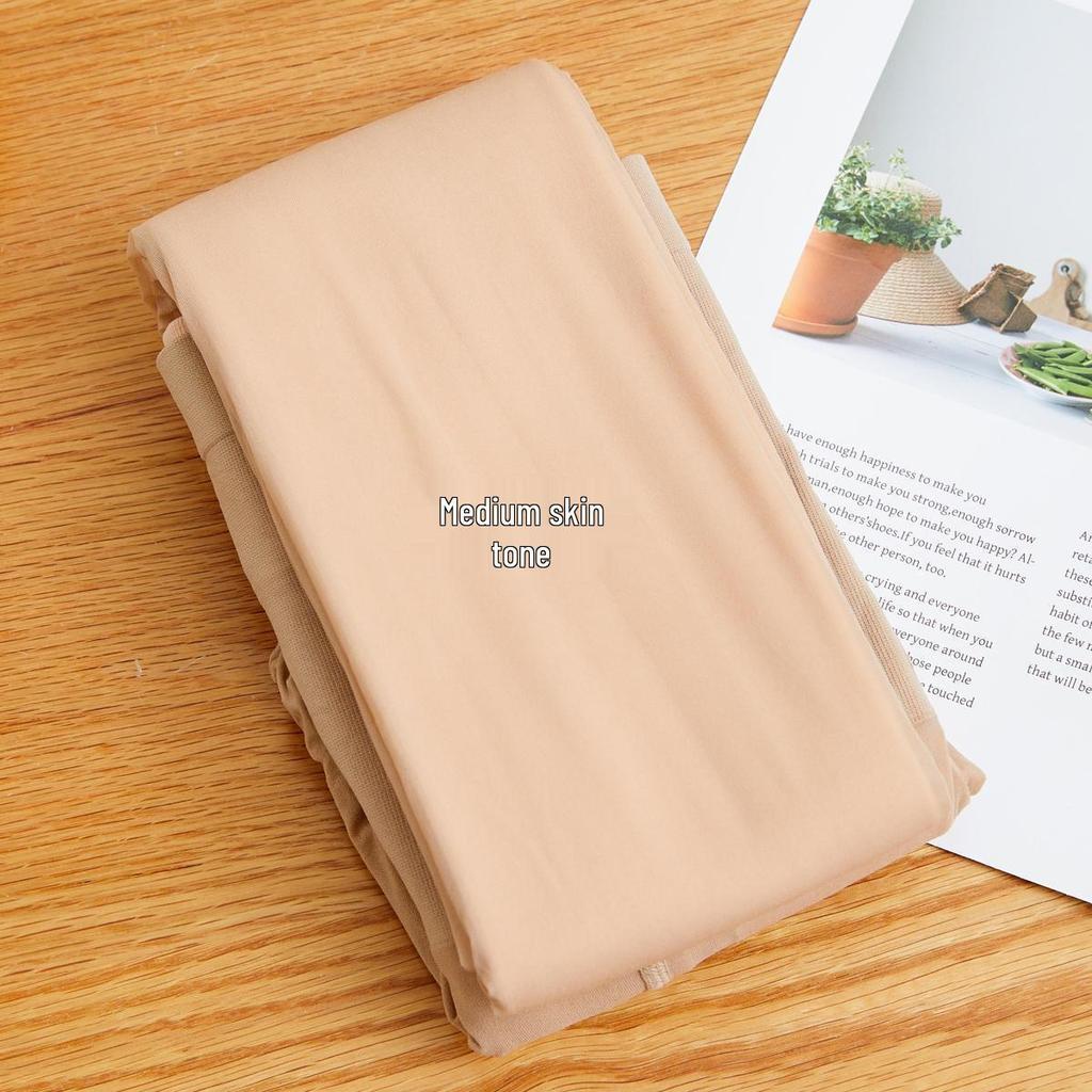 Double-Layer Sheer Tights: Thin for Spring/Autumn, Thick for Winter, Non-Pilling Natural Skin Tone Velvet Stockings.