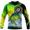 Felpe Animal Fisher Marlin Tuta da Uomo Felpe con Cappuccio Mimetiche da Pesca Per Uomo Moda Streetwear Harajuku Y2k Pullover con Stampa 3D