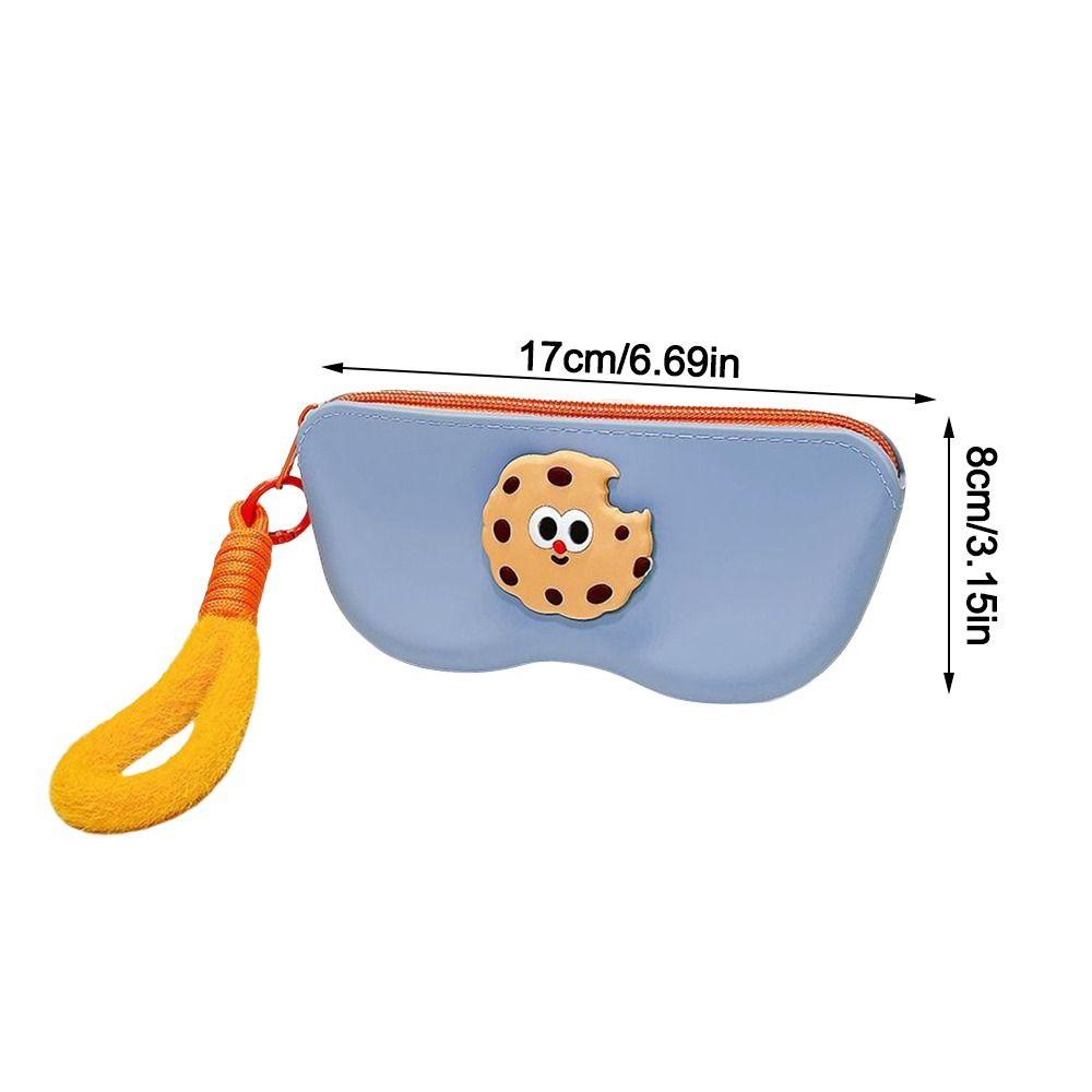 Portable Multifunctional Glasses Bag Dustproof Silicone Small Items Bags Waterproof Eyeglasses Box
