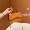 Women Daily Casual Solid Color Small Square Crossbody Shoulder Handbag