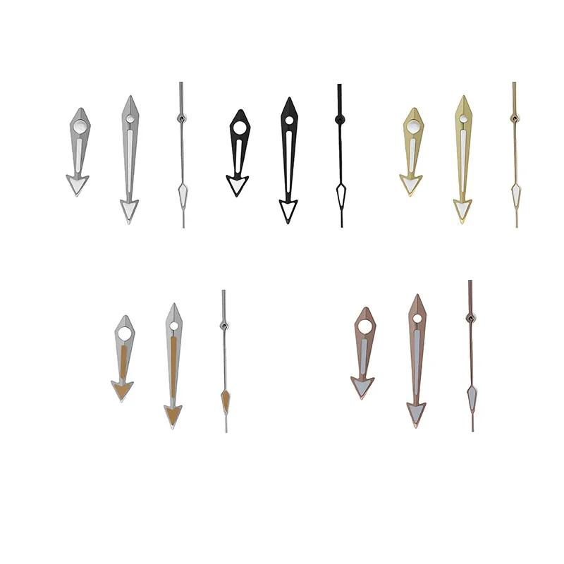 Watch Hands Fit NH34 NH35 NH36 7S26 7S36 4R35 4R36 Movement Green Luminous Silver Black Orange Gold