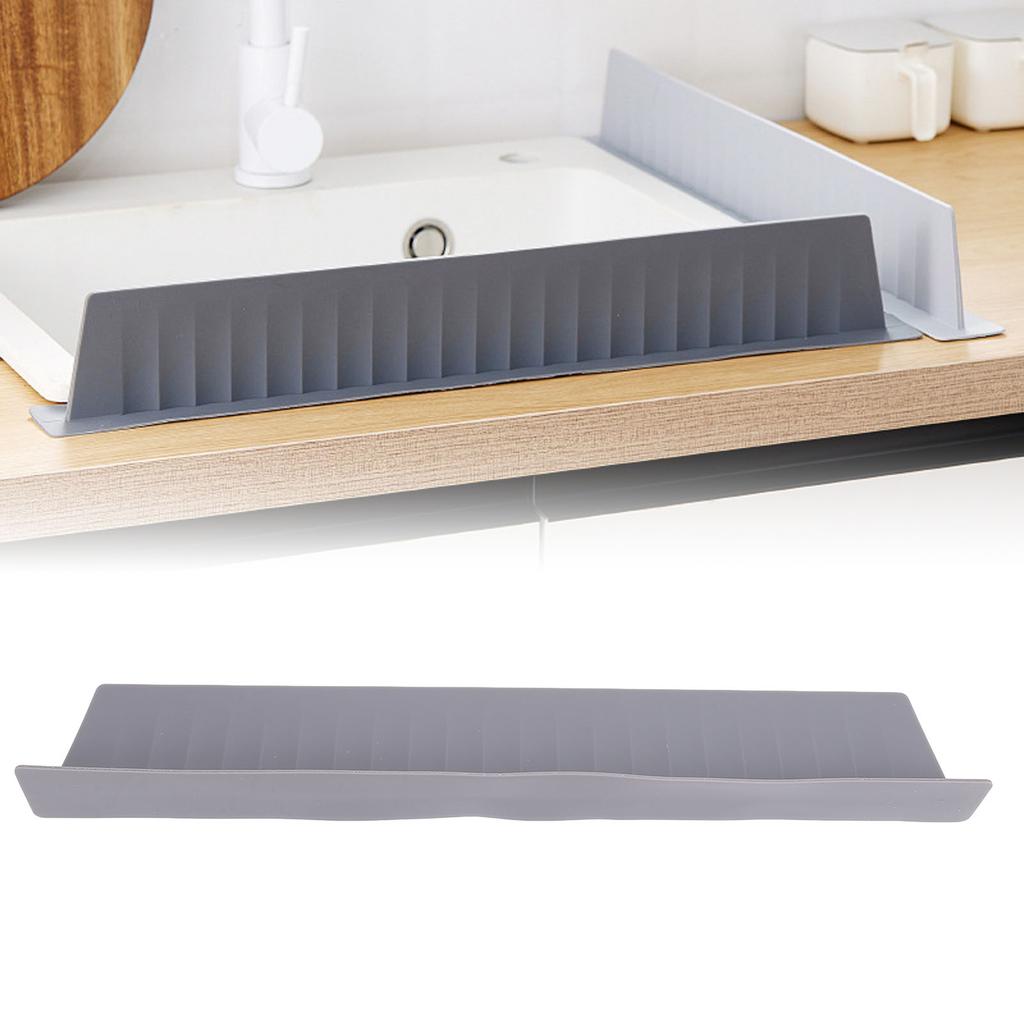 Sink Splashing Guard Silicone Water Proof Multifunctional Sink Splatter Guard for Kitchen Tasks