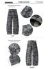 Calças Cargo Largas Camufladas Retro Americanas LKTM Unissex com Design Amplo de Usar ao Avesso