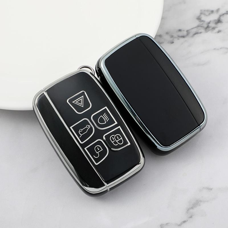 Smart TPU Soft Key Case Shell Cover for Range Rover Sport Evoque Velar Discovery 4 Jaguar XE XJ XF Protector Holder