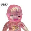 Babies Stress Relief Toy Glitter Toy, Clear Baby Doll Squeeze Soft Stretchy Sensory Fidget Relaxing Gift for Adults Kids, Party Favors Adult Hand Ball