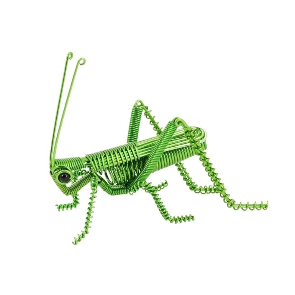 Lightweight Simulation Insect Statue Home Decor Metal Wire Mantis Model  for Bedroom