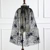 Fancy Dress Party Wizard Witch Mantle Magician Outfit Unisex Cloak Halloween Children Cape Vampire Robe Cosplays Costume