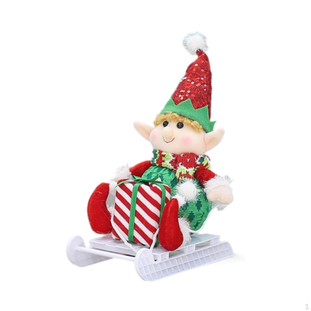 Christmas Doll, Decoration, Fireplace, Creative Desktop Ornament,