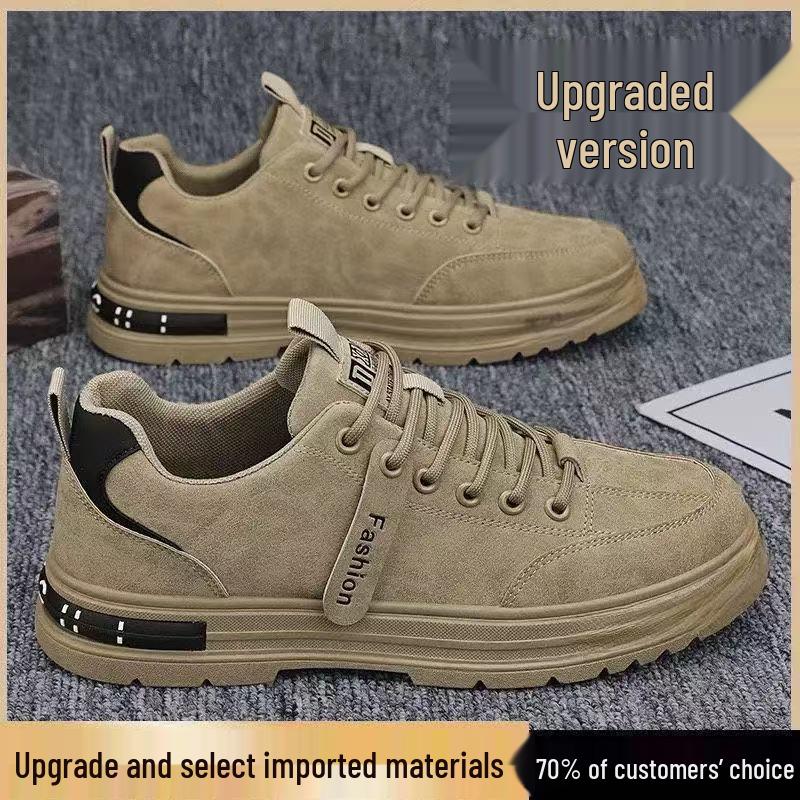 Men's Non-slip Breathable Work Shoes: Wear & Odor-resistant Casual Footwear