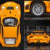1/32 slitinový tlakový odlitek Porsche 911 GT3 RSR Model sportovního auta se zvukem a světlem, funkční hračky pro kluka k narozeninám