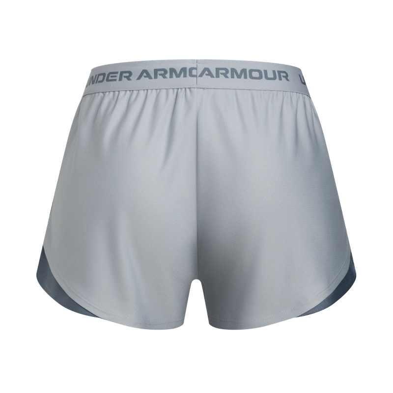 Under Armour Tech Play Up Comfortable Versatile Sports Shorts Women Shorts Modern-Gray 1390379-011