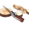 Quick Open Folding Pocket Knife Survival Tactical Knife Sharp Outdoor EDC Tool Combat Camping Hunting Knives With Led Light