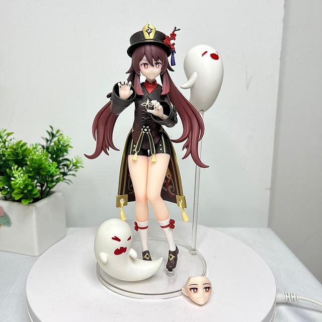 Anime Figure Genshin Impact Klee Hibana Knight Action Figure Paimon Keqing Figurine Model Doll Toys