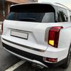 For Hyundai Palisade 2020-2026 Auto Silver Stainless Steel Tailgate Decorative Cover Trim Exterior Accessories