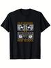 Retro DJ Vs. Trendiges DJ-T-Shirt, Haoshi Tanz-Thema T-Shirt, Lässiges und Modisches Herren Kurzarmhemd - Herren Sommer ...