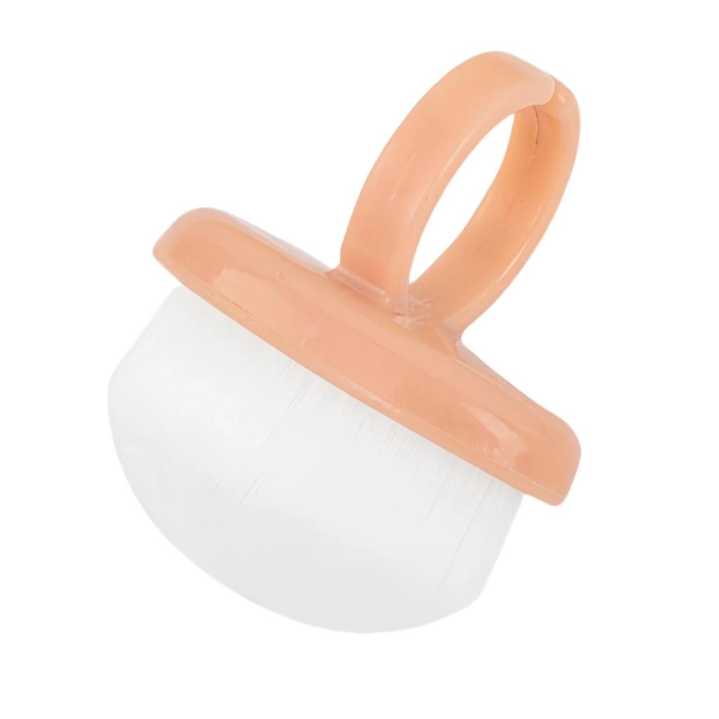Nail Dust Brush Finger Ring Soft Bristle Brush for Cleaning Fingernails Nail Brushes Prep Manicure Tools Blush brush