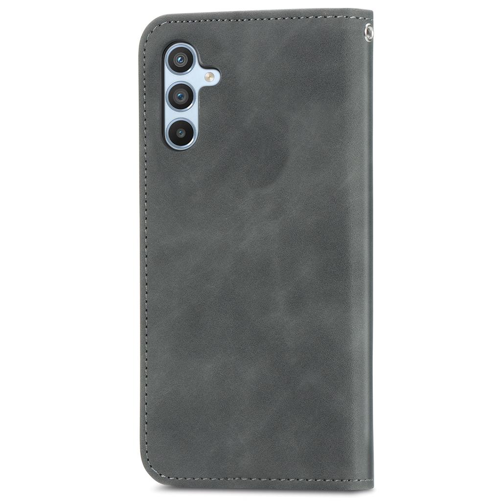 For Samsung Galaxy A54 5G Case Skin-touch Leather Magnetic Adsorption Flip Phone Cover