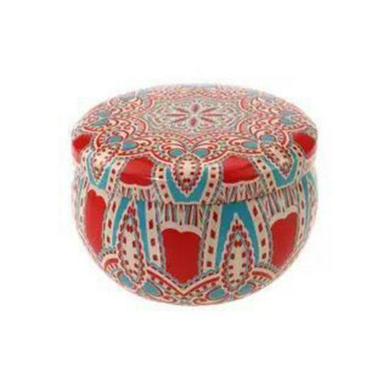 2.2 Oz Tea Pear Paste Candy Tin Gift Box with Candle Can Storage