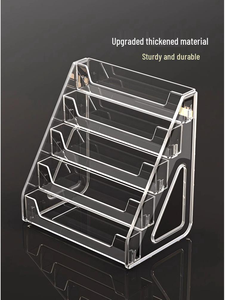 Průhledný akrylový vícevrstvý stojan na vystavení anime odznaků