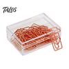 School Supplies for Organization 10PCS Rose Gold Metal Paper Clips, Decorative Cartoon Shape Cute Bookmarks Bookmarks, Creative Documents Organizers