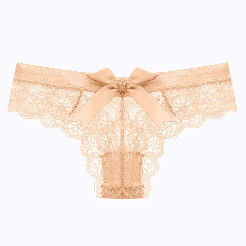 Sexy Lace Thong Women Butterfly Low Waist Panties Transparent Underwear Ladies Briefs Lingere Panty Underware Womens Lingerie