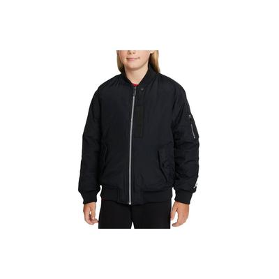 Reversible Warm Sports Cotton Jacket Kids Outerwear Black DQ8191-010