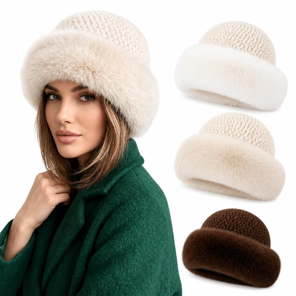 Solid Color Winter Hat Plush Fisherman Hat New Berets Outdoor