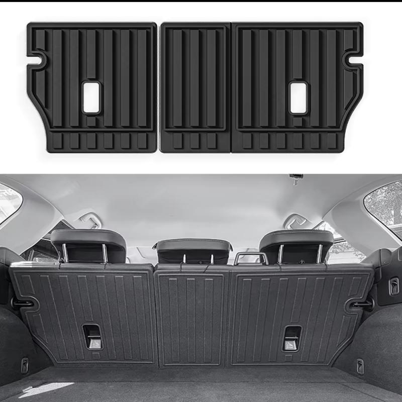 For Subaru Outback / Legacy 2020-2024 Car Trunk Mat TPE 3D All Weather Rear Seat Backrest Pad Trunk Cargo Liner Anti Dirty Pads