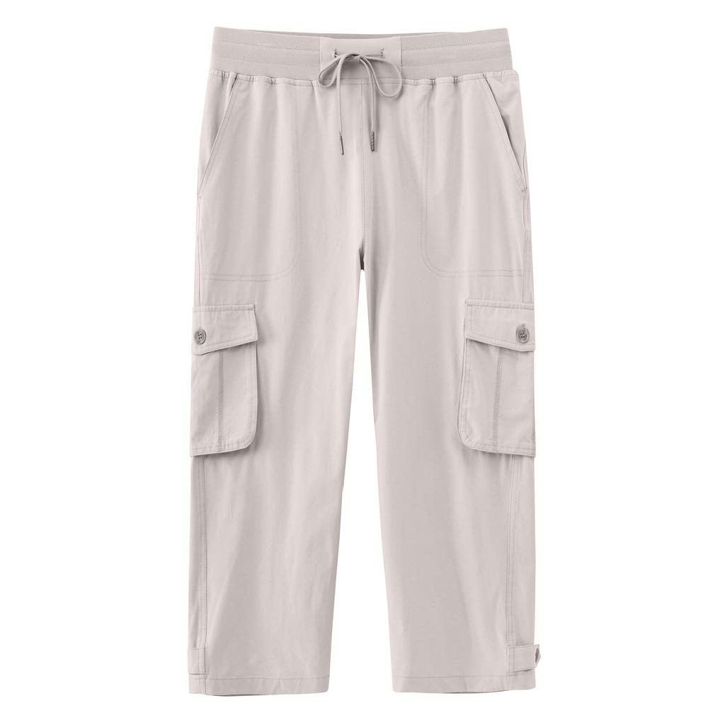 YIRUIYA Length Sports Cargo Capri Training Fitness Perfect for Mountain and Everyday Use Women's 3/4 Pants, Pants, Wear, Wear, Sweatpants, Casual,