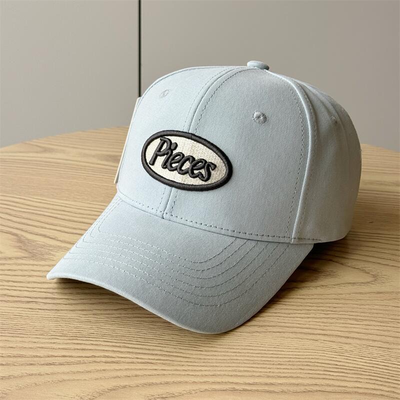 New spring and summer sun protection large brim letter-printed baseball cap for men, Korean style couple's baseball cap for women, trendy
