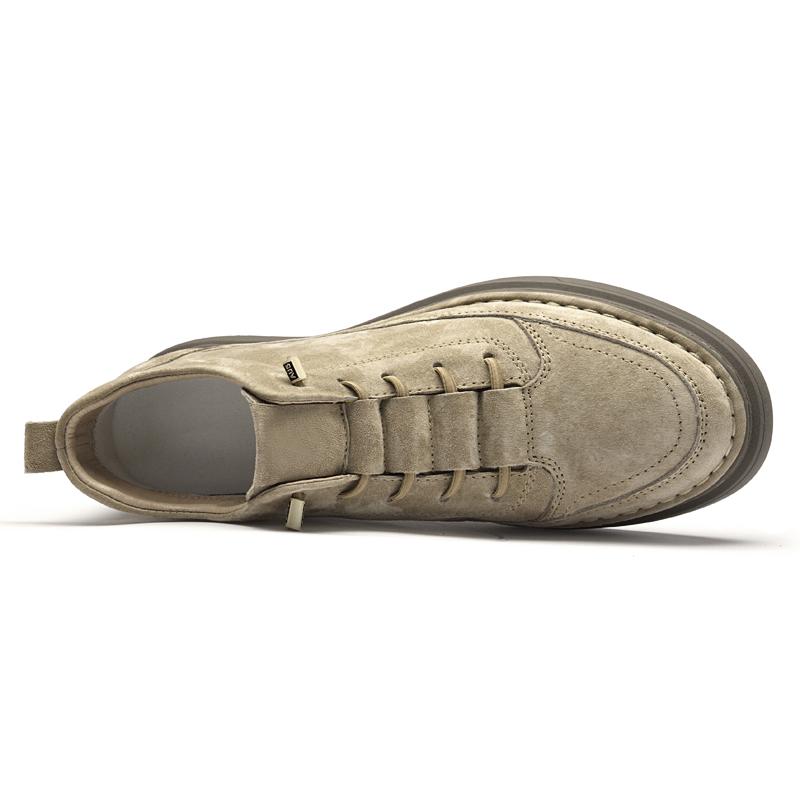 British Style Genuine Leather Men Shoes Trend Comfortable Casual Shoes Moccasins Men Flats Shoes