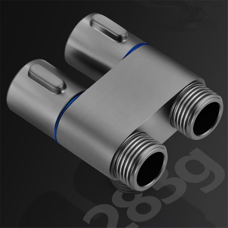 Wall Mounted Gray Toilet bidet sprayer set Brass Double Use Bidets faucet Bathroom sprayer shower bidet faucet High Pressure gun