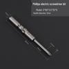 Hardened 5mm Magnetic S2 Steel Phillips Electric Screwdriver Bit Set