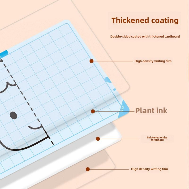 20/Patterns Kids Montessori Educational Game Symmetrical Drawing Toys Kids Pen Control Training Set Kids Reusable Painting Cards