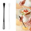 1/2PCS Small Mini Plastic Whisk Mixer Hand Egg Beater Stirrer Baking Blender Tool Double Head Whisk with Small Spoon Kitchen