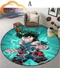 Cartoon My Hero Academia patternCarpet Round Carpet Home Decor Anti-slip  Area Rug {Customize Your Picture}