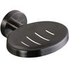 Stella Classic Matte Black Soap Dish 07421B for the Bathroom
